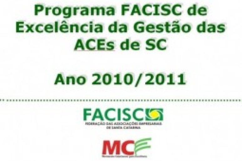 Capa notícia FACISC promove capacitação do Programa de Excelência da Gestão das Associações Empresariais de SC